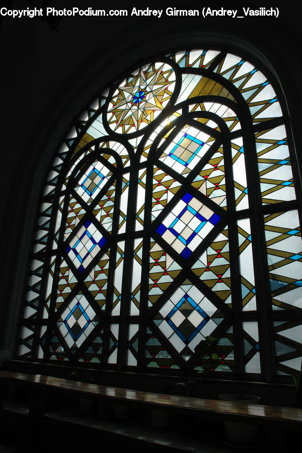 Art, Stained Glass, Architecture, Church, Worship, Dome, Building