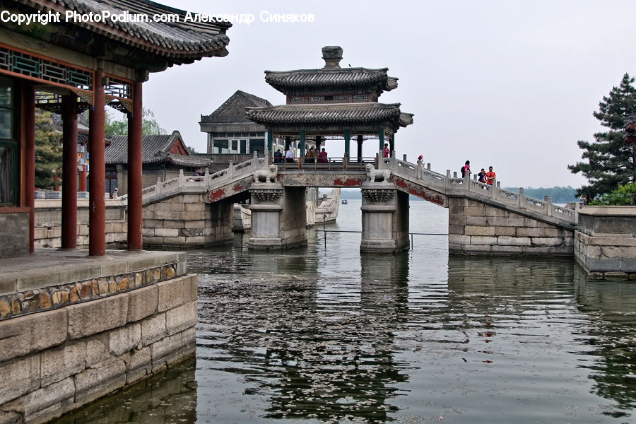 Bridge, Architecture, Shrine, Temple, Worship, Dock, Landing