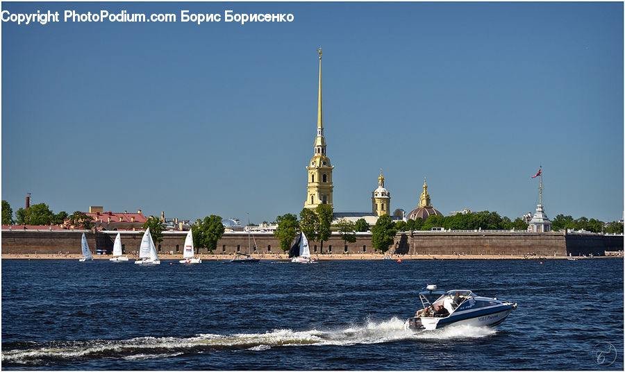 Jet Ski, Boat, Dinghy, Rowboat, Vessel, Ship, Coast