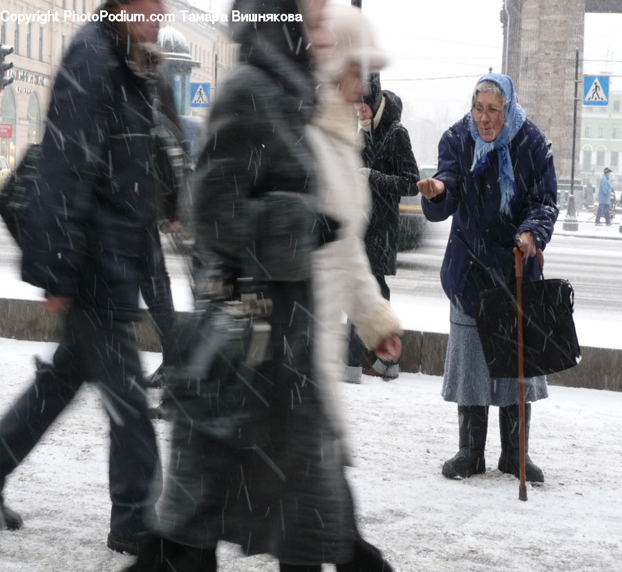 People, Person, Human, Stick, Alien, Coat, Jacket
