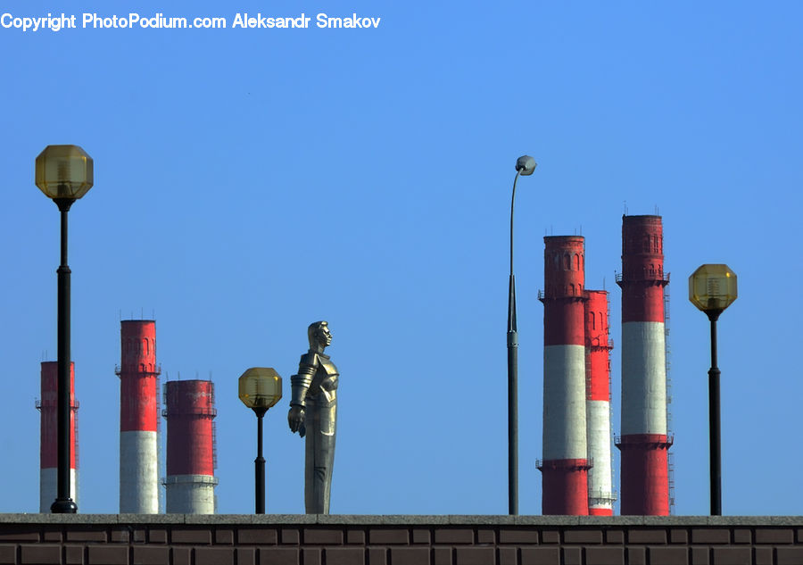 Factory, Beacon, Building, Lighthouse, Water Tower, Refinery, Column