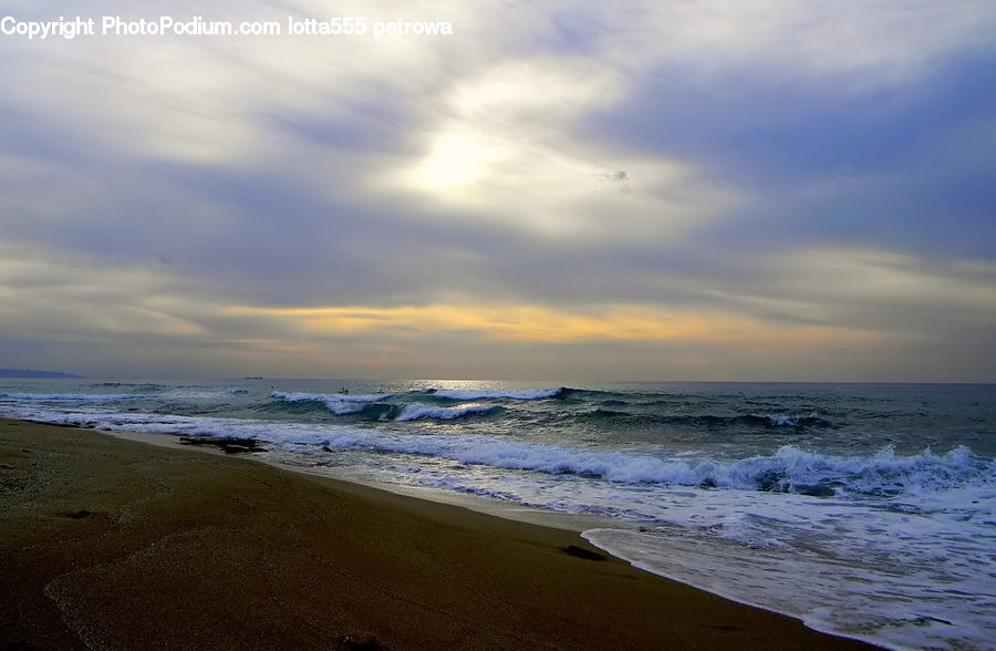 Beach, Coast, Outdoors, Sea, Water, Ocean, Sea Waves