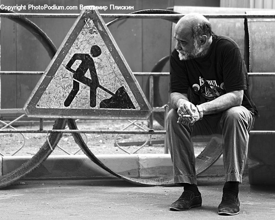 Human, People, Person, Pedestrian, Asphalt, Tarmac, Bench