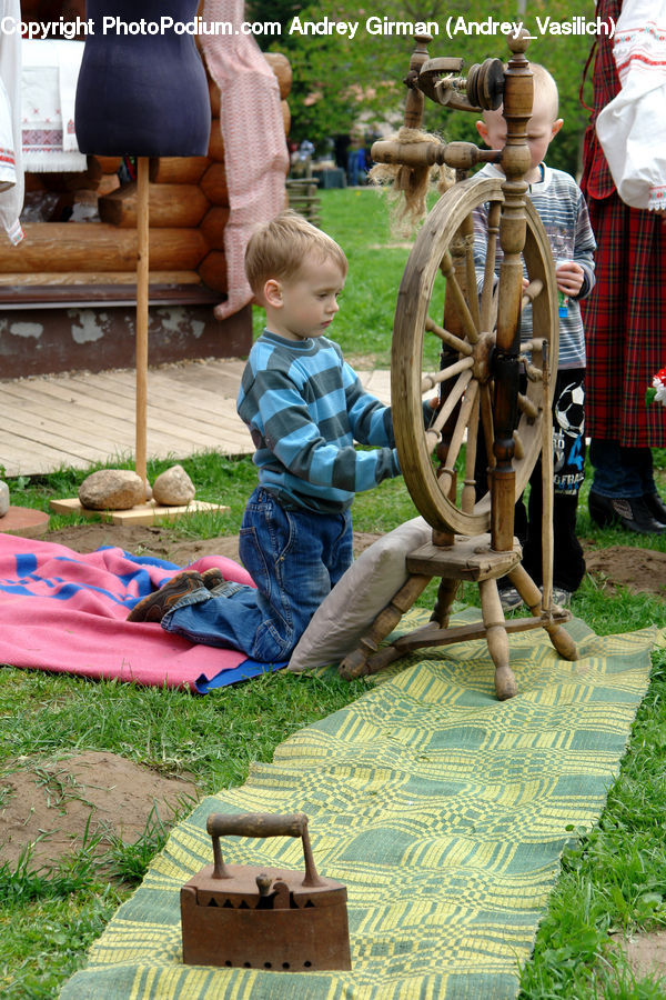 People, Person, Human, Chair, Furniture, Cannon, Weaponry