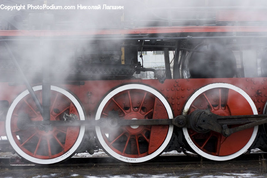Engine, Locomotive, Machine, Motor, Steam Engine, Train, Vehicle