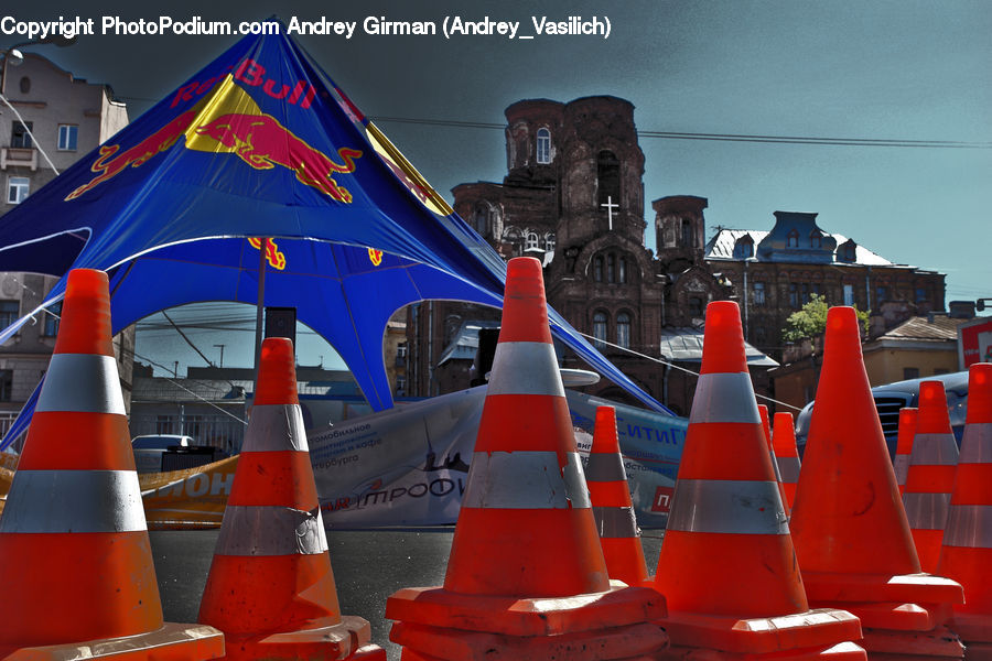 Cone, Architecture, Church, Worship, Inflatable, Housing, Monastery