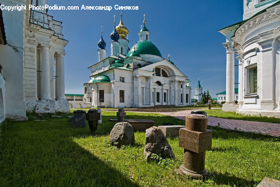 Architecture, Dome, Animal, Cattle, Cow, Dairy Cow, Mammal