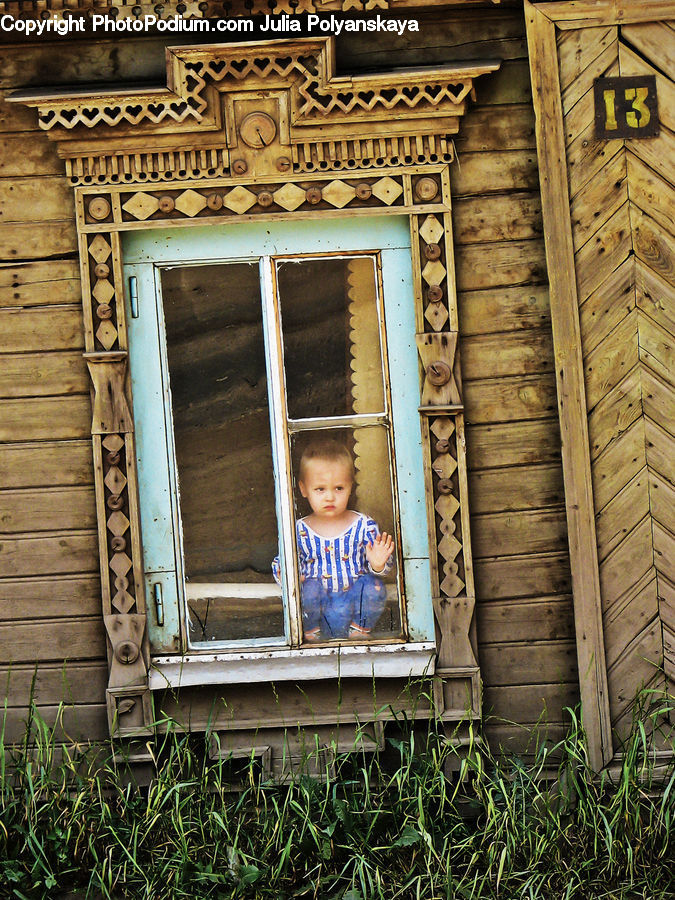 People, Person, Human, Plant, Potted Plant, Window, Playground