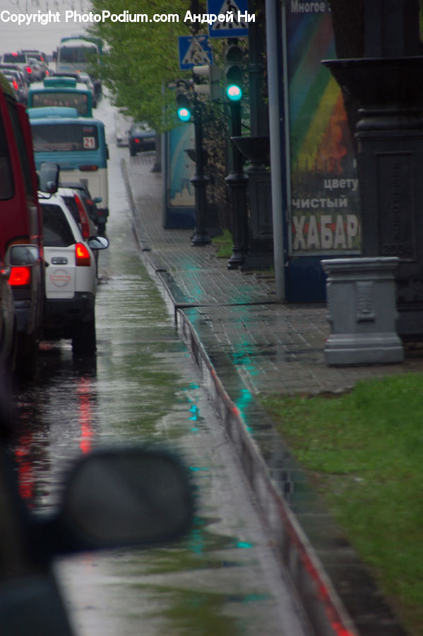 Automobile, Car, Vehicle, Transportation, Canal, Outdoors, River