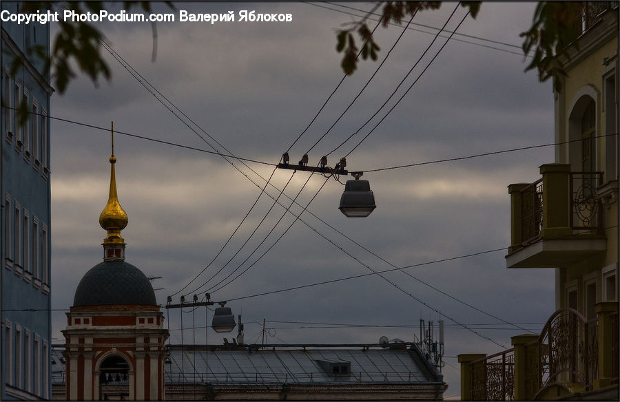 Balcony, Architecture, Cathedral, Church, Worship, Cable Car, Trolley