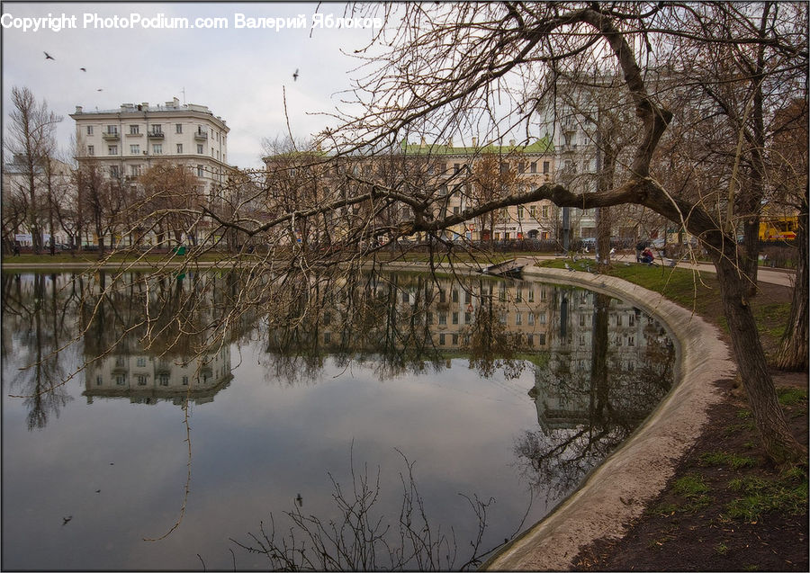 Canal, Outdoors, River, Water, Castle, Ditch, Fort