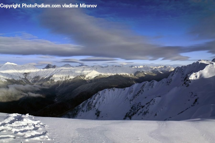 Arctic, Glacier, Ice, Mountain, Outdoors, Snow, Mountain Range