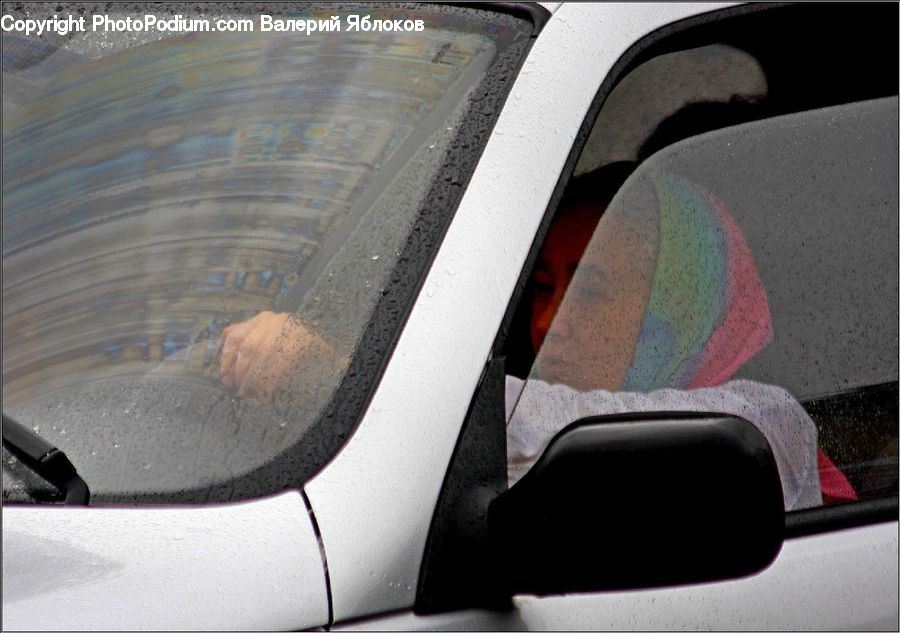 Car Mirror, Mirror, Asphalt, Tarmac, Chair, Furniture