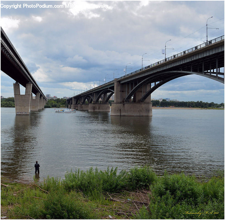 Arch, Arch Bridge, Bridge, Outdoors, River, Water