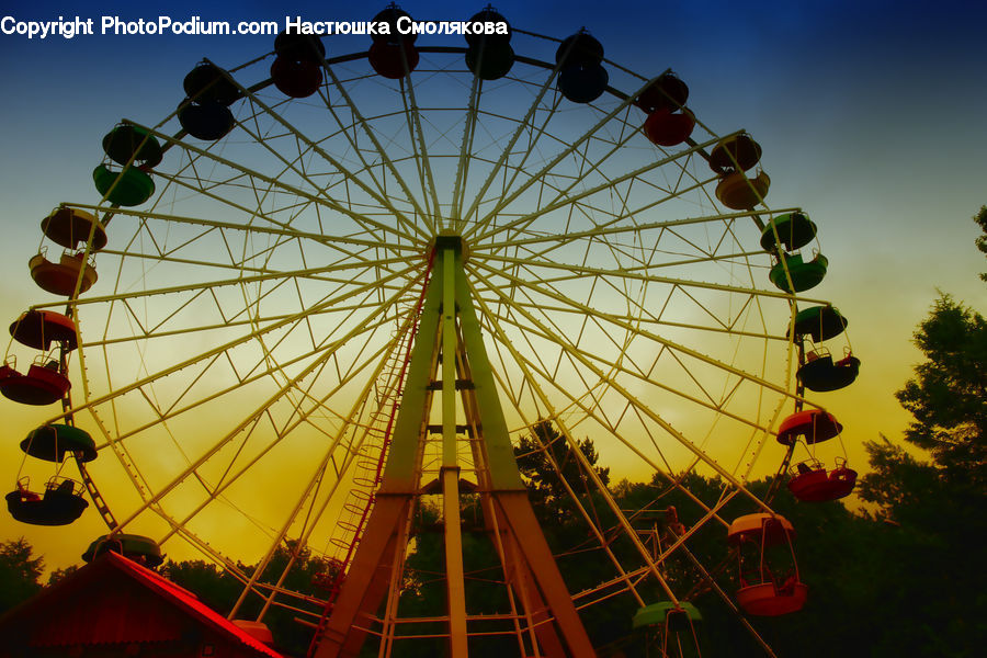 Ferris Wheel, Carnival, Festival, Parade