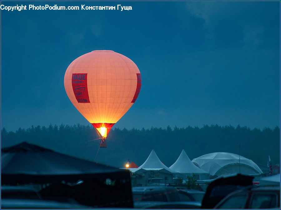 Hot Air Balloon, Ball, Balloon, Camping