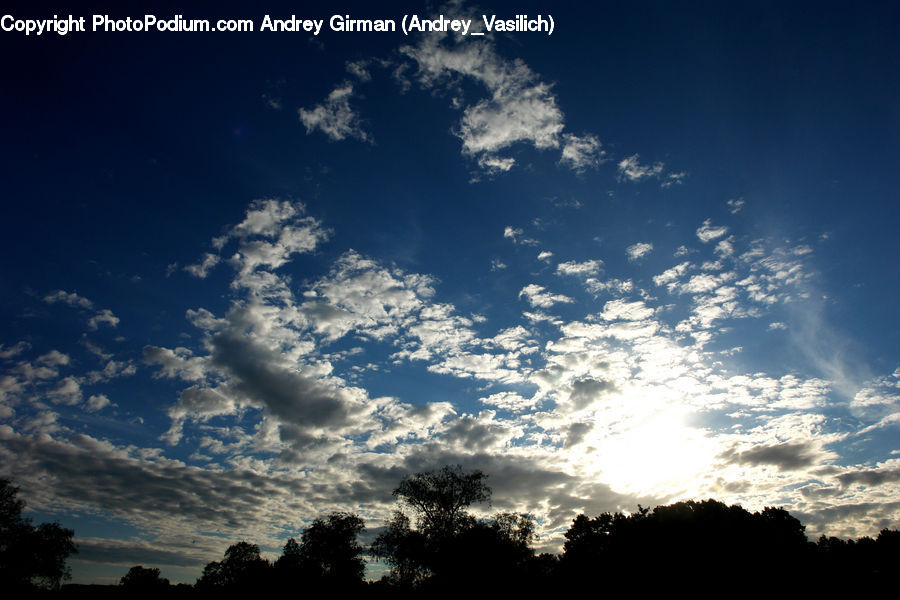 Azure Sky, Cloud, Outdoors, Sky, Cumulus