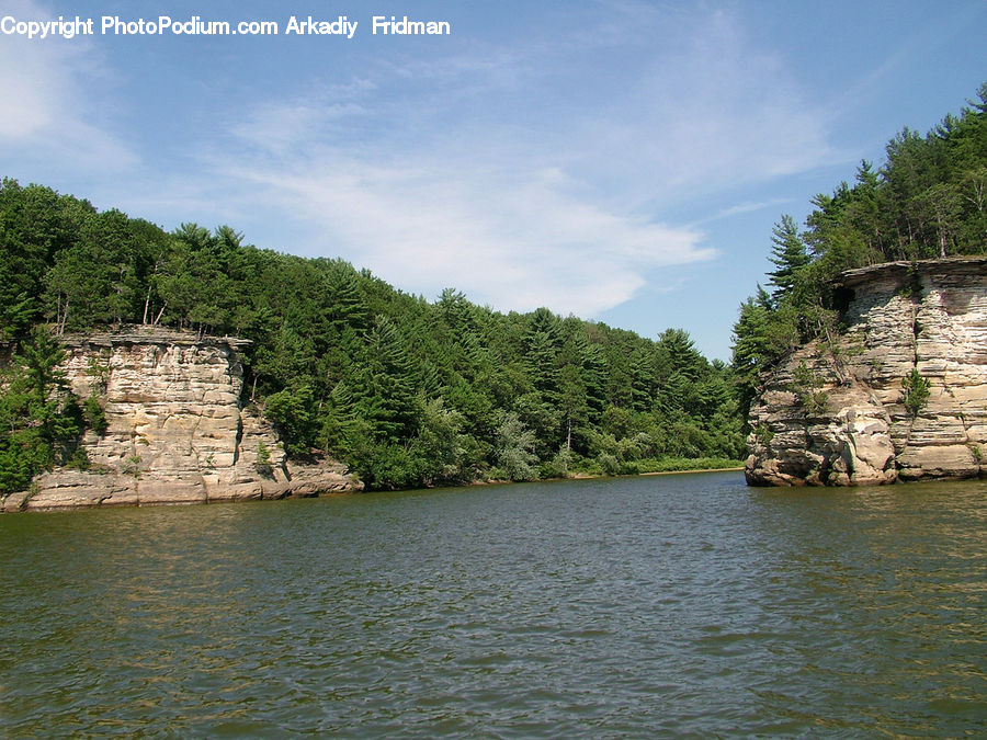 Cliff, Outdoors, Castle, Ditch, Fort, Moat, Landscape