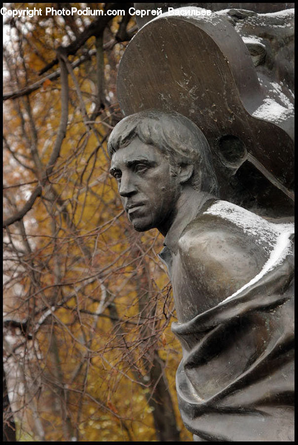 Bust, Figurine, Head, Art, Sculpture, Statue, Portrait