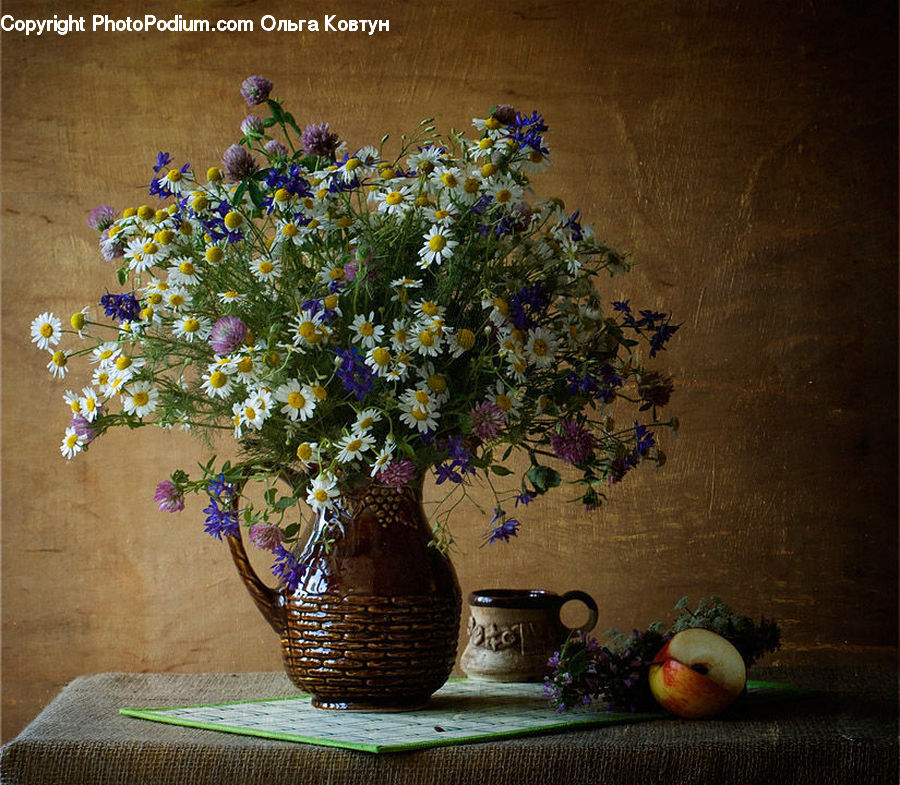 Glass, Goblet, Plant, Potted Plant, Floral Design, Flower, Flower Arrangement