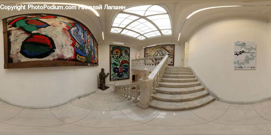 Banister, Handrail, Staircase, Art, Art Gallery, Altar, Architecture