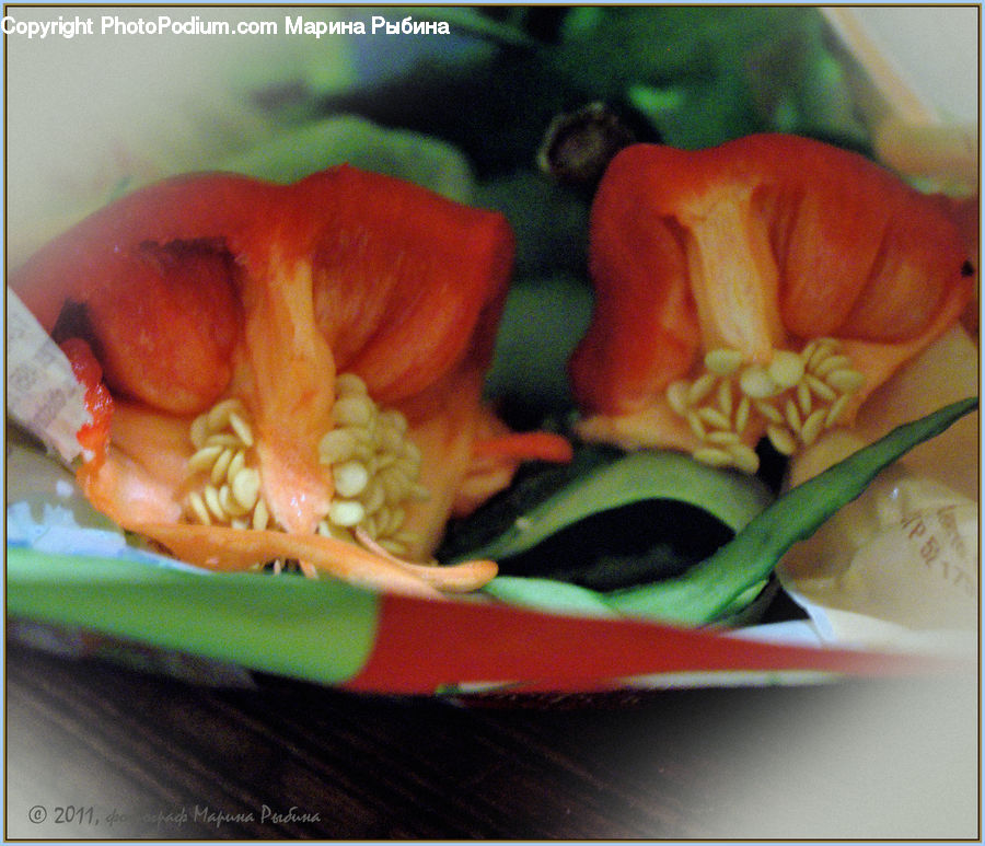 Bell Pepper, Pepper, Produce, Vegetable, Garlic, Plant, Flower Arrangement