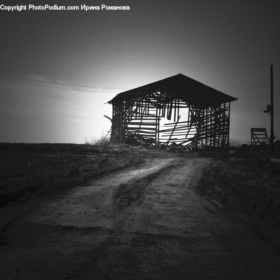 Cabin, Hut, Rural, Shack, Shelter, Construction, Building