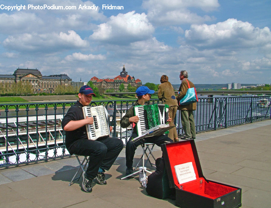 People, Person, Human, Accordion, Musical Instrument, Bicycle, Bike