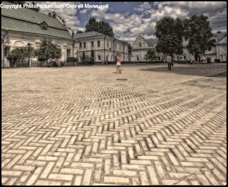 Labyrinth, Maze, Building, Housing, Villa, Architecture, Downtown