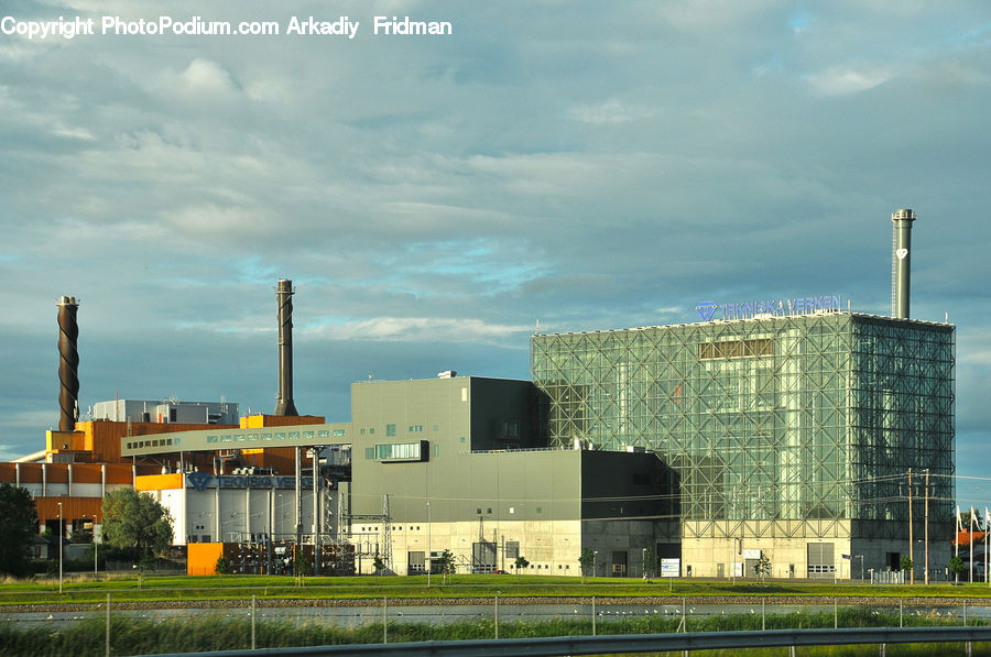 Power Plant, Factory, Architecture, Convention Center, Building, Office Building, Housing