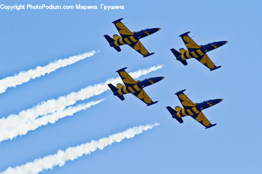 Aircraft, Airplane, Airliner, Flight, Biplane, Flying