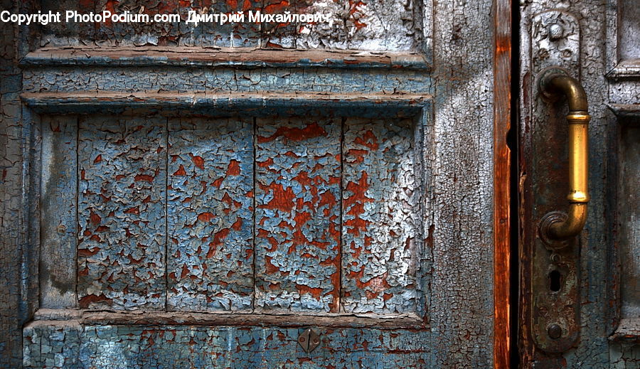 Rust, Wood, Brick, Furniture