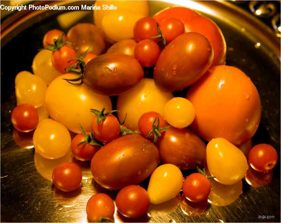 Produce, Tomato, Vegetable, Bowl, Citrus Fruit, Fruit, Orange