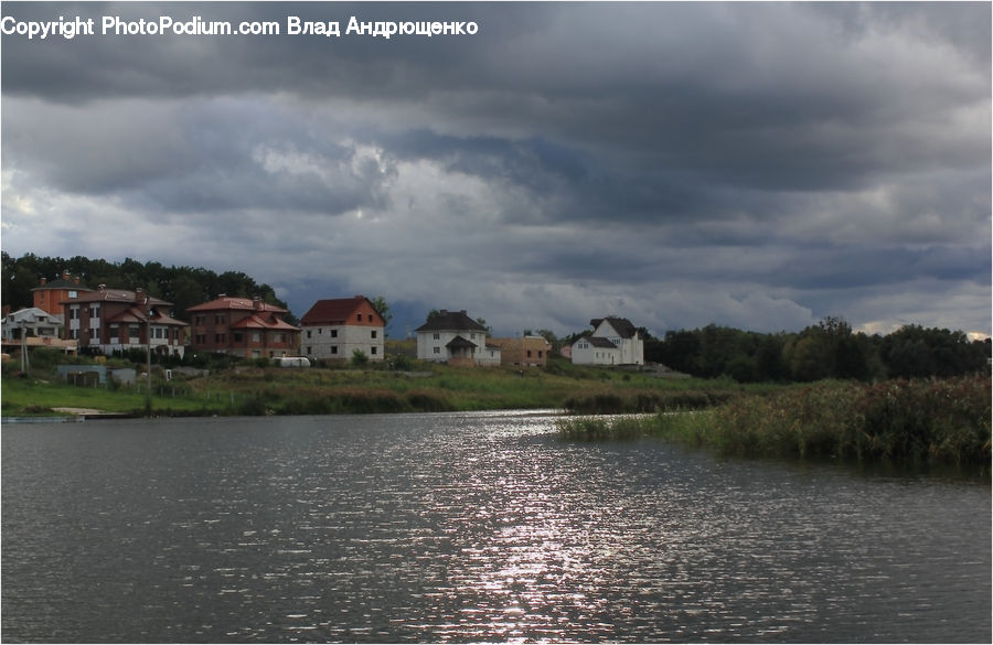 Landscape, Nature, Scenery, Architecture, Mansion, Cloud, Cumulus