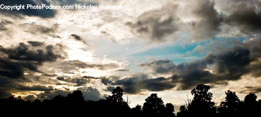 Azure Sky, Cloud, Outdoors, Sky, Cumulus, Landscape, Nature