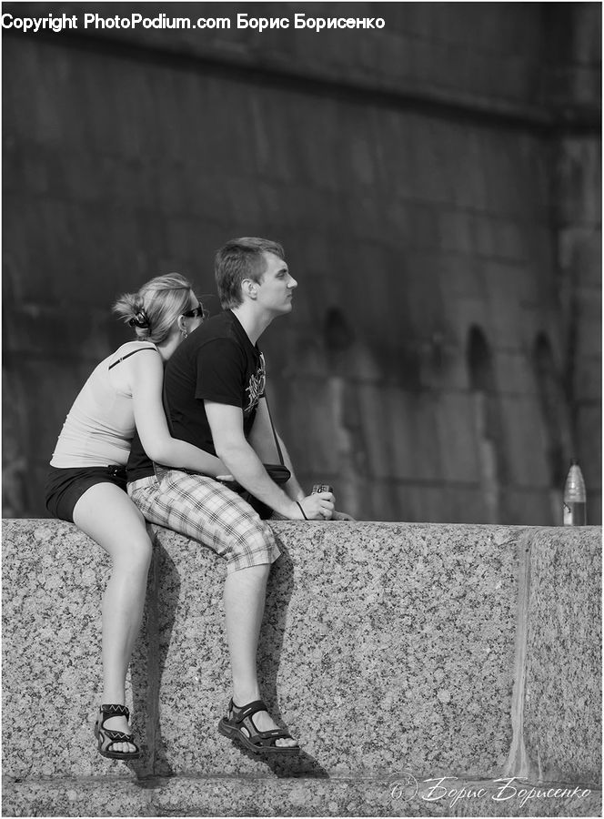 Human, People, Person, Female, Shorts, Blonde, Woman