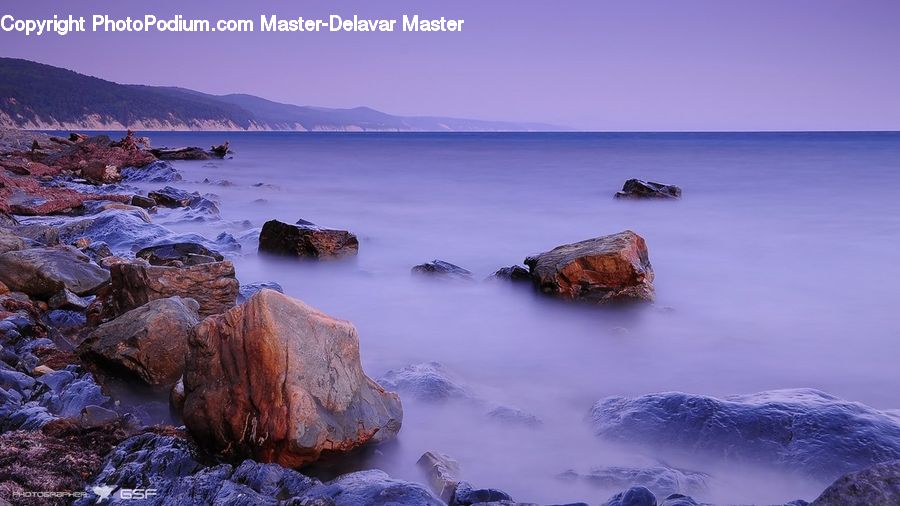 Rock, Coast, Outdoors, Sea, Water, Beach, Promontory