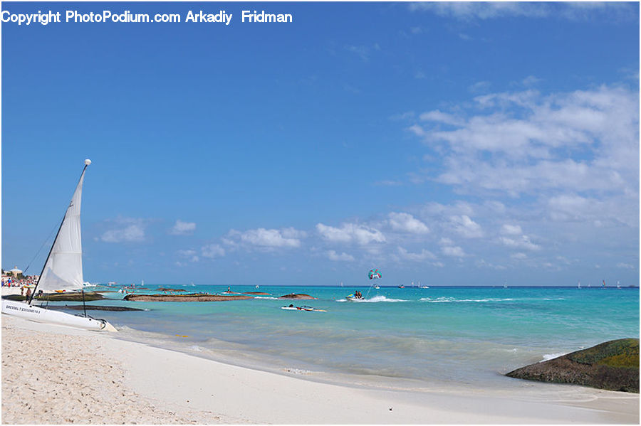 Beach, Coast, Outdoors, Sea, Water, Boat, Dinghy