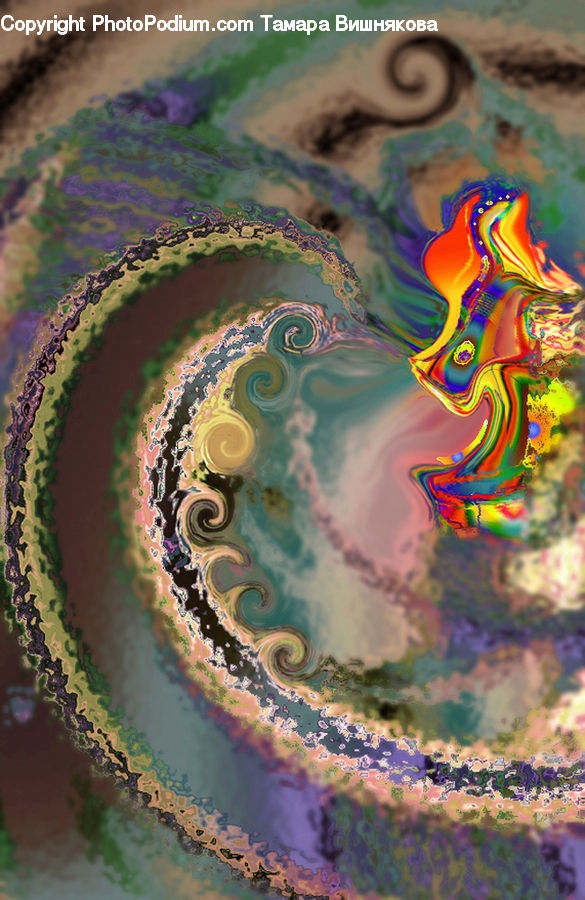 Paisley, Fractal, Art