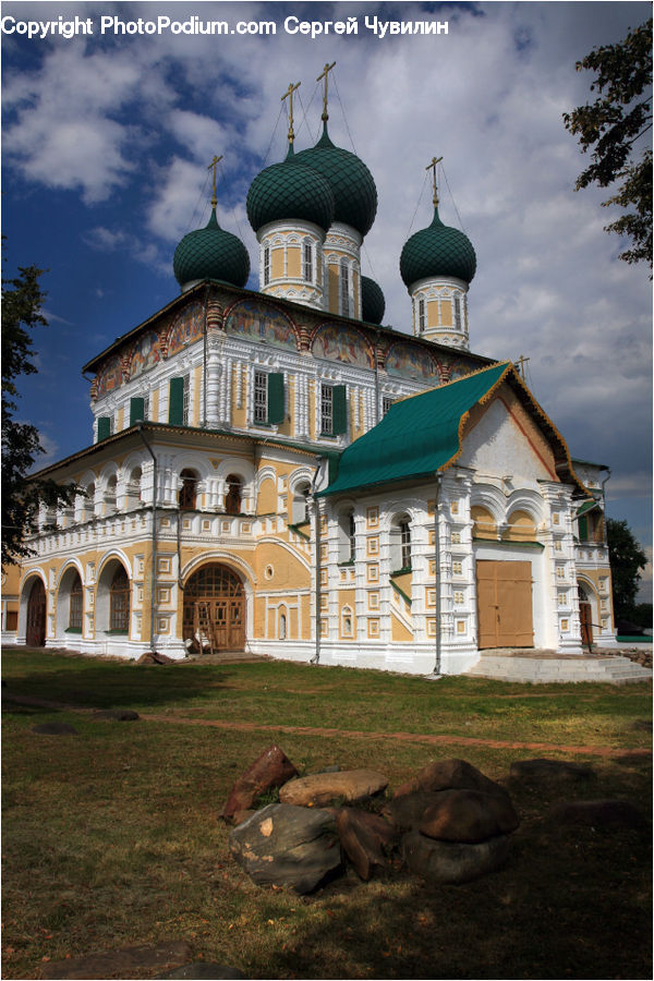 Architecture, Dome, Mansion, Tower, Housing, Monastery, Bell Tower