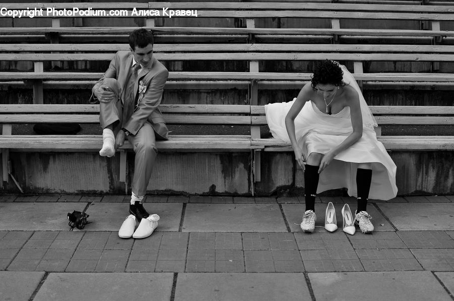 Human, People, Person, Bench, Clothing, Overcoat, Suit