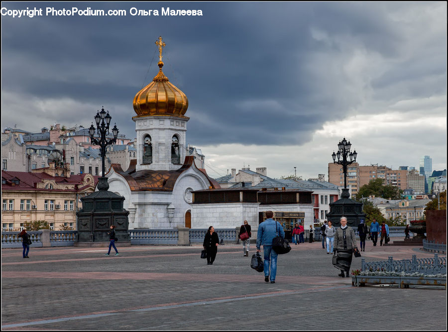 Architecture, Bell Tower, Clock Tower, Tower, Housing, Monastery, Downtown
