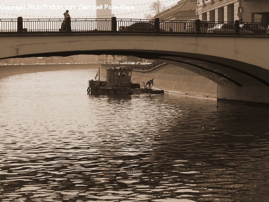 Arch, Canal, Outdoors, River, Water, City, Downtown