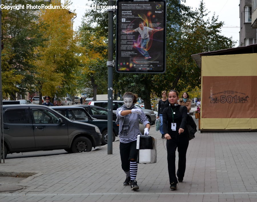 Human, People, Person, Billboard, Officer, Police, Automobile