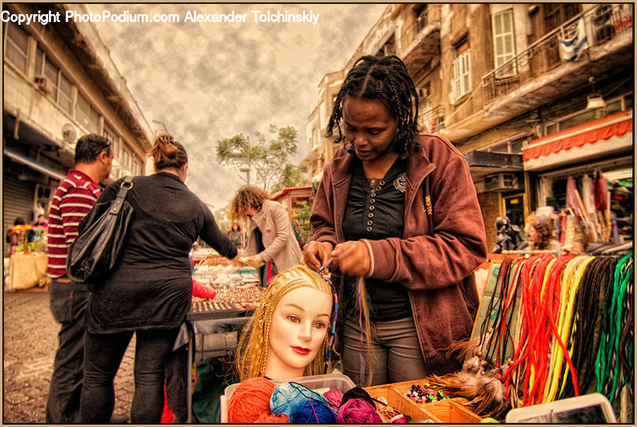 Human, People, Person, Bazaar, Market, Shop, Accessories