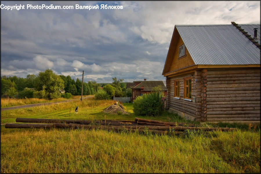 Countryside, Outdoors, Building, Cottage, Housing, Cabin, Shelter