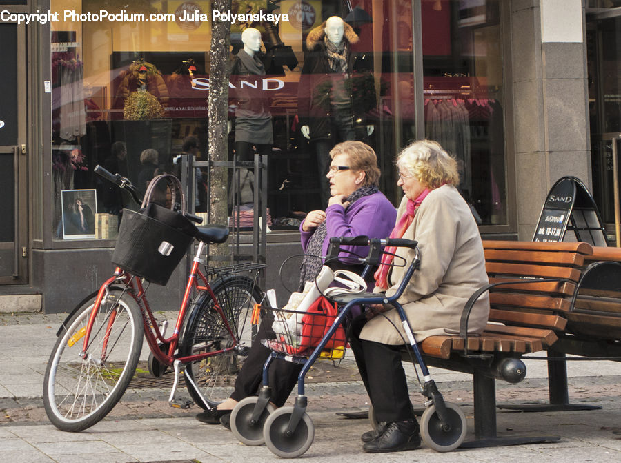 People, Person, Human, Bicycle, Bike, Vehicle, Chair