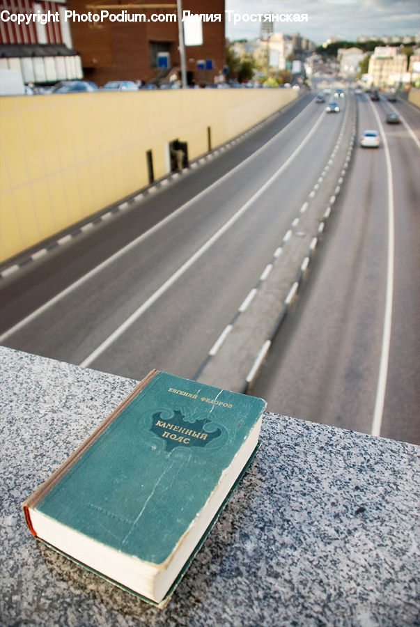 Freeway, Road, Pavement, Diary, Text, City, Downtown