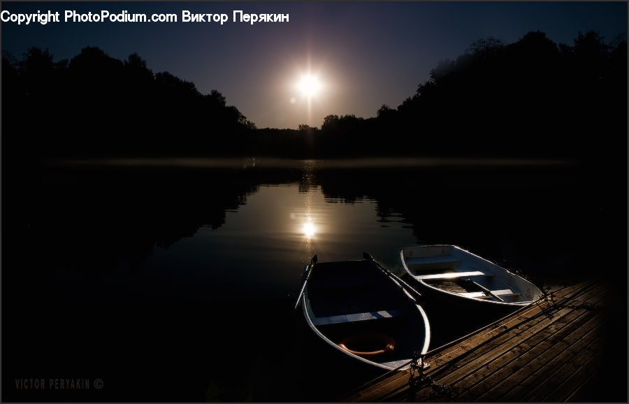 Dock, Landing, Pier, Boat, Dinghy, Canoe, Rowboat