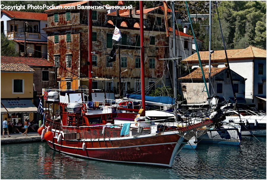 Boat, Watercraft, Gondola, Yacht, Dock, Port, Waterfront